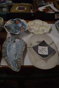 POTTERY WARES, POOLE DISH, ETC