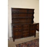 GOOD QUALITY REPRODUCTION DRESSER, WIDTH APPROX 148CM