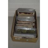 BOX OF POSTCARDS, MAINLY TOPOGRAPHICAL AND MILITARY VIEWS, HORSE GUARDS PARADE ETC