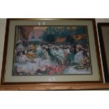 PRINT OF AN EDWARDIAN SCENE