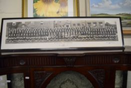 FRAMED SCHOOL PHOTOGRAPH FROM THE PASTON GRAMMAR SCHOOL, NORTH WALSHAM, 1938