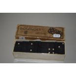 BOXED VINTAGE SET OF DOMINOES BY IMPERIAL