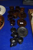 POTTERY WARES, CUPS AND SAUCERS ETC