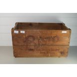 VINTAGE BISTO GRAVY WOODEN BOX