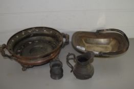 METAL WARES, BOWLS ETC