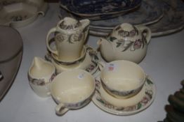 SUSIE COOPER TEA FOR TWO IN THE KESTREL SHAPE