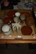 STUDIO POTTERY TYPE BOWLS ETC