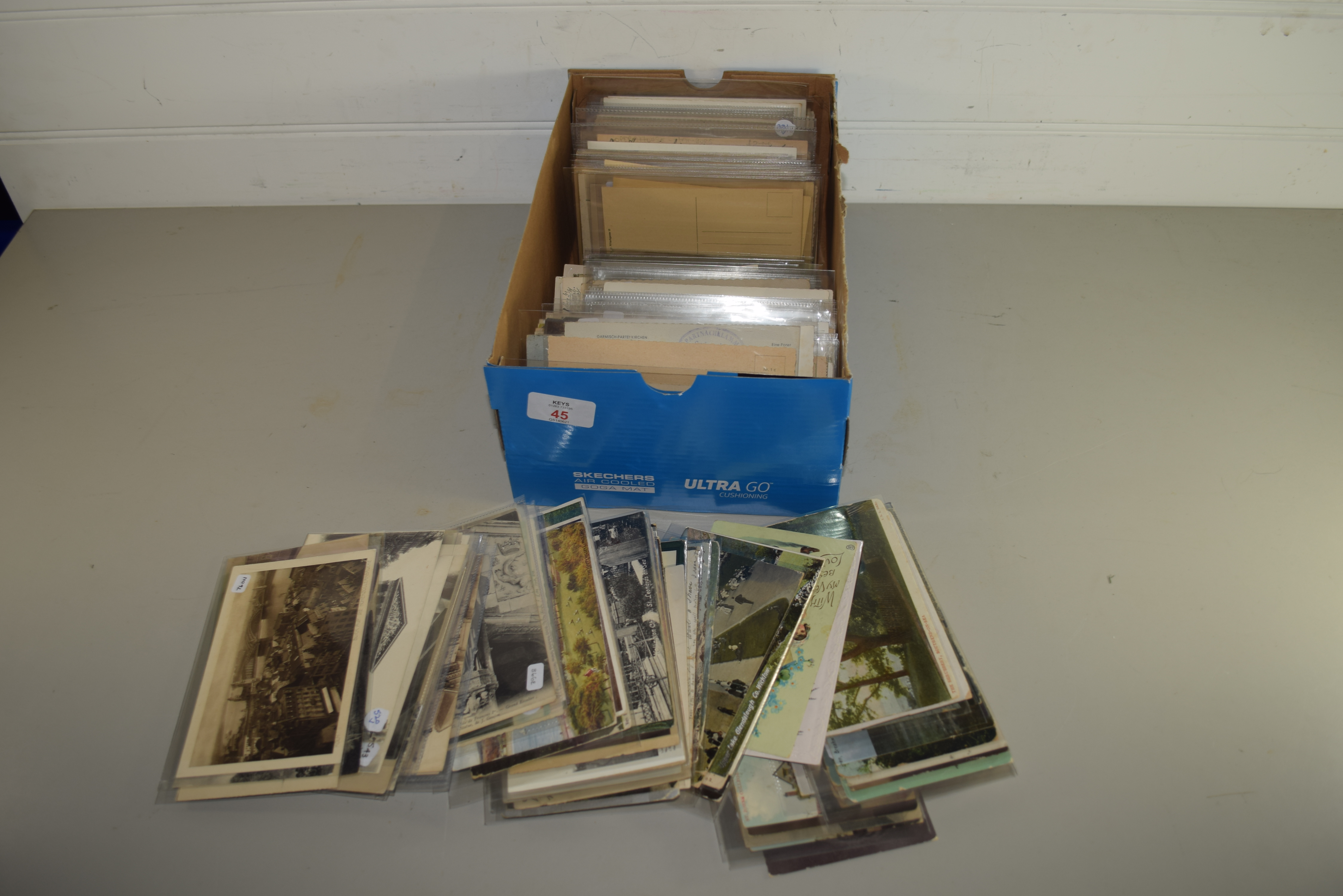 BOX CONTAINING POSTCARDS - Image 2 of 2