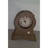 MANTEL CLOCK WITH PLASTIC CASE