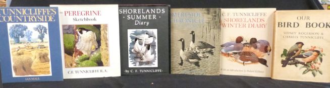 CHARLES FREDERICK TUNNICLIFFE: 4 titles: MERESIDE CHRONICLE, London, Country Life, 1948, 1st