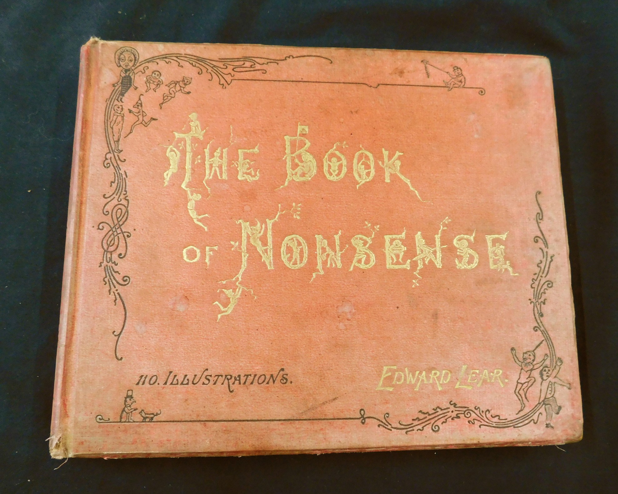 EDWARD LEAR: THE BOOK OF NONSENSE, London and New York, Frederick Warne, circa 1888, 26th edition,