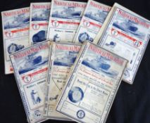 THE NAUTICAL MAGAZINE, 8 issues, February and April 1930, July 1946, December 1947, May and July