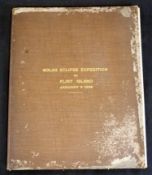 FRANCIS KENNEDY MCCLEAN AND OTHERS: REPORT OF THE SOLAR ECLIPSE EXPEDITION TO FLINT ISLAND,