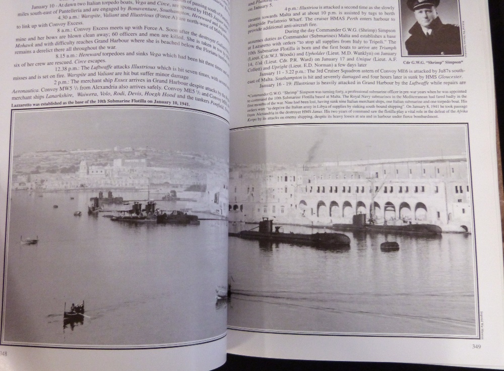 JOHN A MIZZI: MALTA AT WAR, Malta, Bieb Bieb Publications, 2001, 1st edition, 2 vols, 4to, - Image 5 of 7