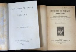 KUMAR SHRI RANJITSINHJI: A JUBILEE BOOK OF CRICKET, Edinburgh and London, 1897, 1st edition,