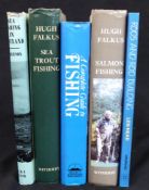 HUGH FALKUS: 2 titles: SALMON FISHING, A PRACTICAL GUIDE, London, H F & G Witherby, 1989 reprint,