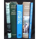 HUGH FALKUS: 2 titles: SALMON FISHING, A PRACTICAL GUIDE, London, H F & G Witherby, 1989 reprint,