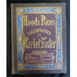 THOMAS HOOD: POEMS, ill Birket Foster, London, E Moxon Son & Co, 1872, large paper, 22 engraved