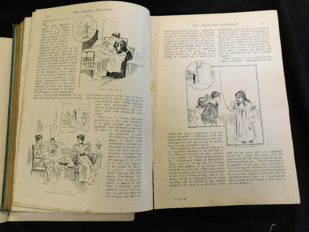 THE STRAND MAGAZINE, 1891-95, 1897-98, vols 1-7, 9-10, 13-16, all with Sir Arthur Conan-Doyle - Image 4 of 5