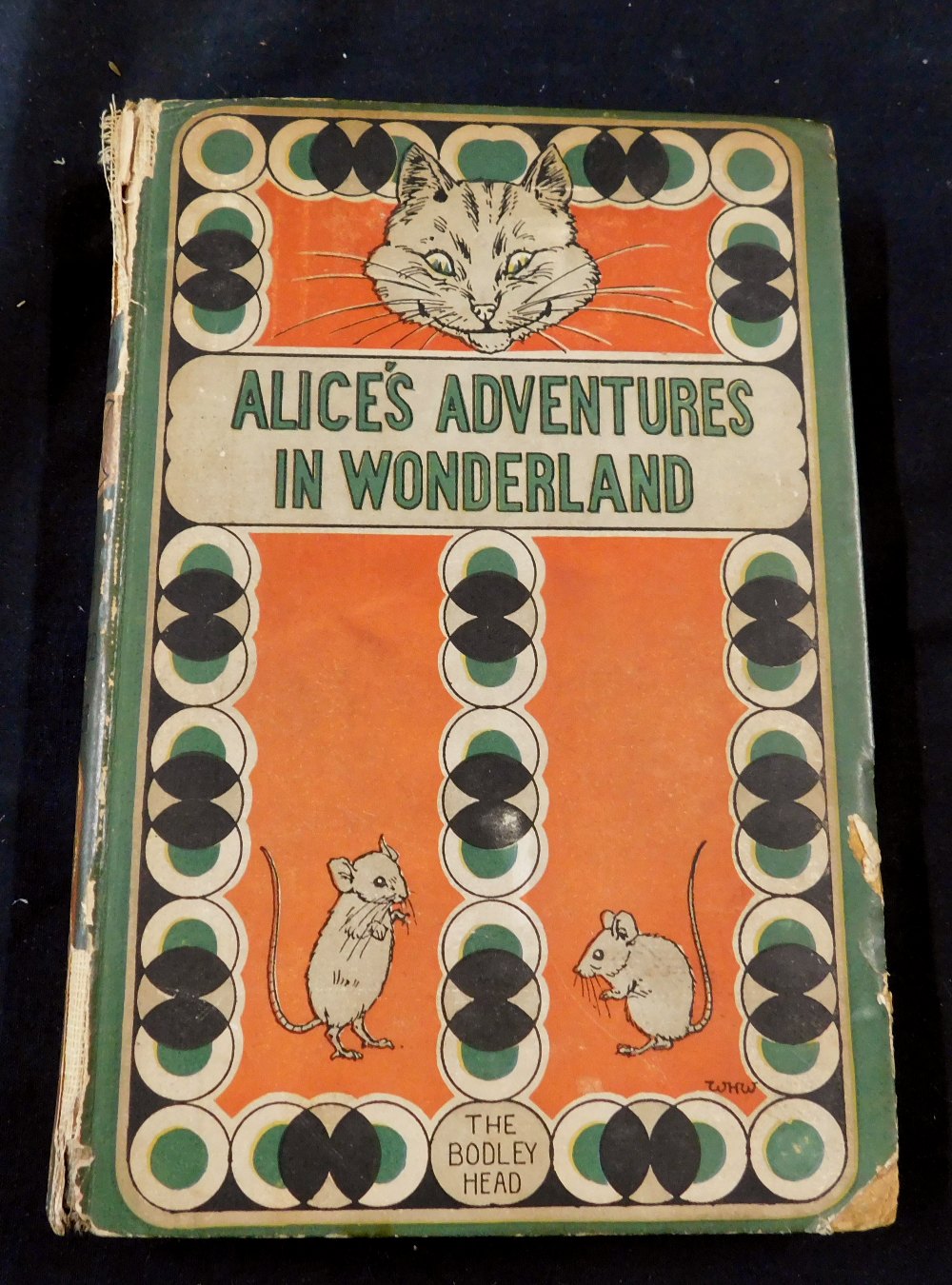 REV CHARLES LUTWIDGE DODGSON "LEWIS CARROLL": ALICE'S ADVENTURES IN WONDERLAND, ill William Henry