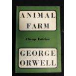 ERIC ARTHUR BLAIR "GEORGE ORWELL": ANIMAL FARM, London, Secker & Warburg, 1949, 1st cheap edition,