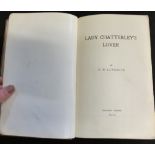 D H LAWRENCE: LADY CHATTERLEY'S LOVER, Florence, 1929, [1930], (500), pirated 3rd edition