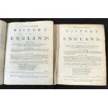 HUGH CLARENDON: A NEW AND AUTHENTIC HISTORY OF ENGLAND, London for J Cooke, circa 1770, 2 vols,