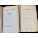 WILKIE COLLINS: MY MISCELLANIES, London, Samson Lowe, 1863, 1st edition, 2 vols, vol 1 16pp