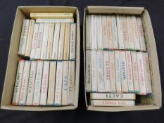 Two boxes Observer books, 45 assorted titles, 44 with d/ws