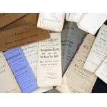 Box: 40+ East Anglian Sales particulars 1856-1942, mainly Victorian with some duplication + 3