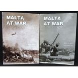 JOHN A MIZZI: MALTA AT WAR, Malta, Bieb Bieb Publications, 2001, 1st edition, 2 vols, 4to,