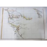 COMTE DE LA PEROUSE, one engraved map and two plans, circa 1787 comprising CARTE DE L'ARCHIPEL DES