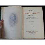 E C GASKELL: THE LIFE OF CHARLOTTE BRONTE, Edinburgh, John Grant, 1924, 1st edition, portfrontis and