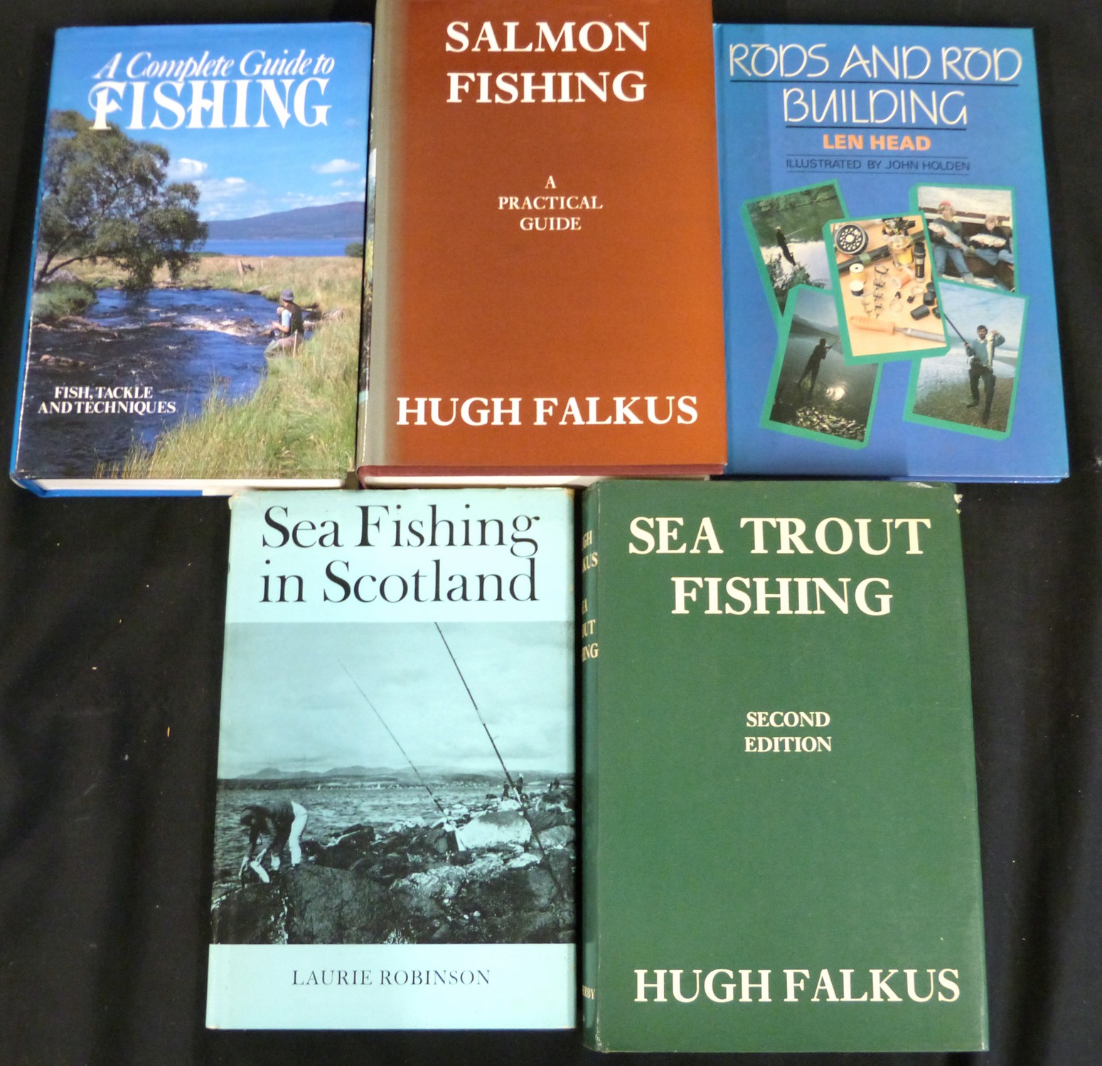 HUGH FALKUS: 2 titles: SALMON FISHING, A PRACTICAL GUIDE, London, H F & G Witherby, 1989 reprint, - Image 2 of 4