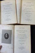 HORACE WALPOLE: LETTERS OF HORACE WALPOLE, EARL OF ORFORD TO SIR HORACE MANN..., ed Lord Dover,