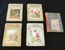CICELY MARY BARKER: 4 titles: all pub London, Blackie - comprising FLOWER FAIRIES OF THE SPRING,