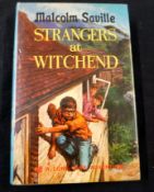 MALCOLM SAVILLE: STRANGERS AT WITCHEND, London, Collins, 1970, 1st edition, inscription on ffep,