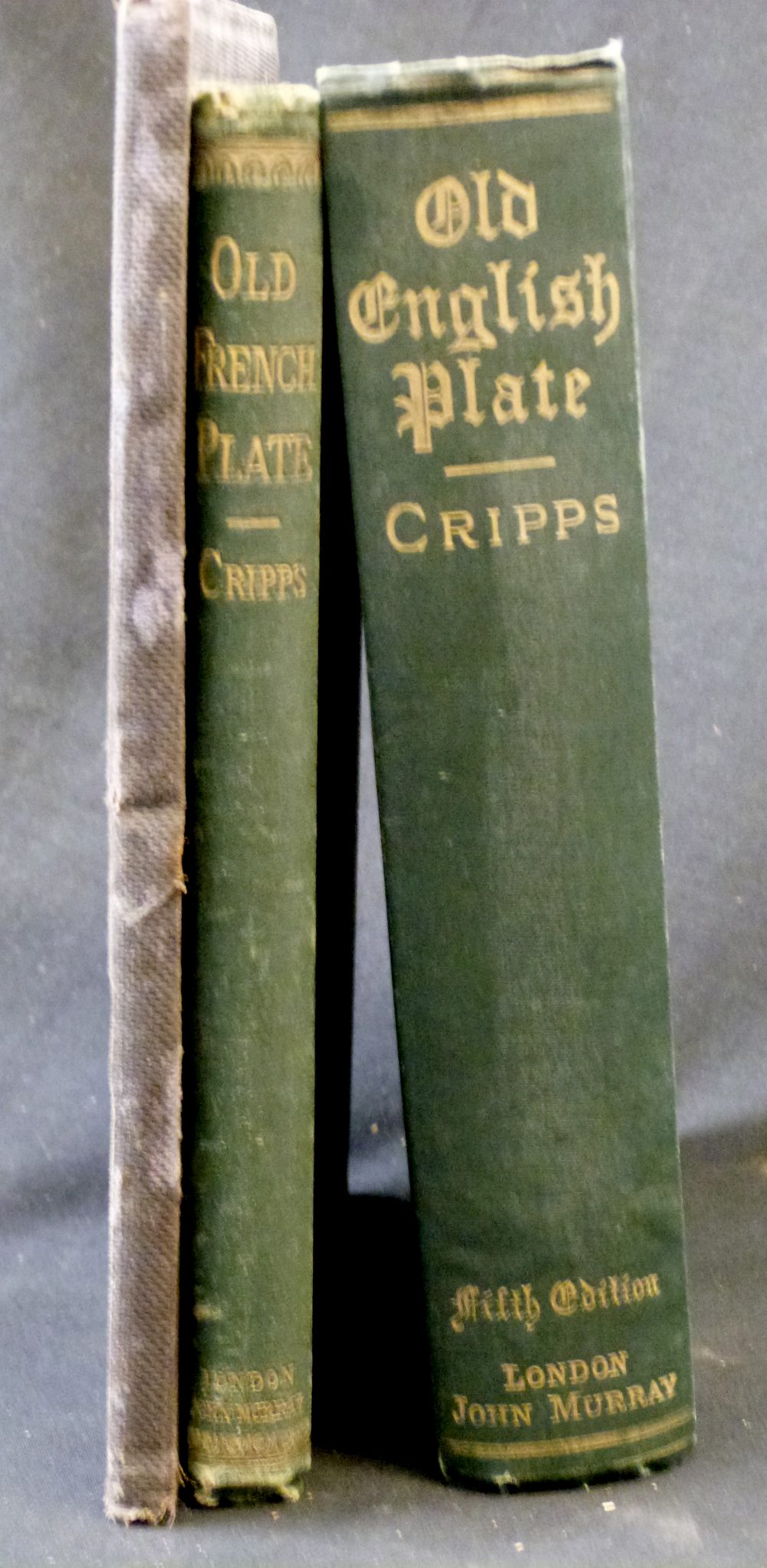 WILFRED JOSEPH CRIPPS: 2 titles: OLD FRENCH PLATE WITH TABLES OF THE PARIS DATE-LETTERS AND - Image 2 of 6