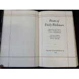 EMILY DICKINSON: POEMS, ed Louis Untermeyer, ill Helen Sewell, New York, Limited Editions Club