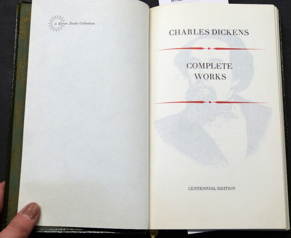 CHARLES DICKENS: COMPLETE WORKS, London, Heron Books [1967-69], Centennial edition, 36 vols complete - Image 5 of 6