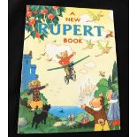 A NEW RUPERT BOOK, [1945], annual, price unclipped, inscription on "This book belongs to" page, 4to,