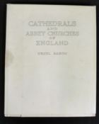 CECIL ALDIN: CATHEDRALS OF ENGLAND, London, Eyre & Spottiswoode [1924] (375) (350) numbered (120)