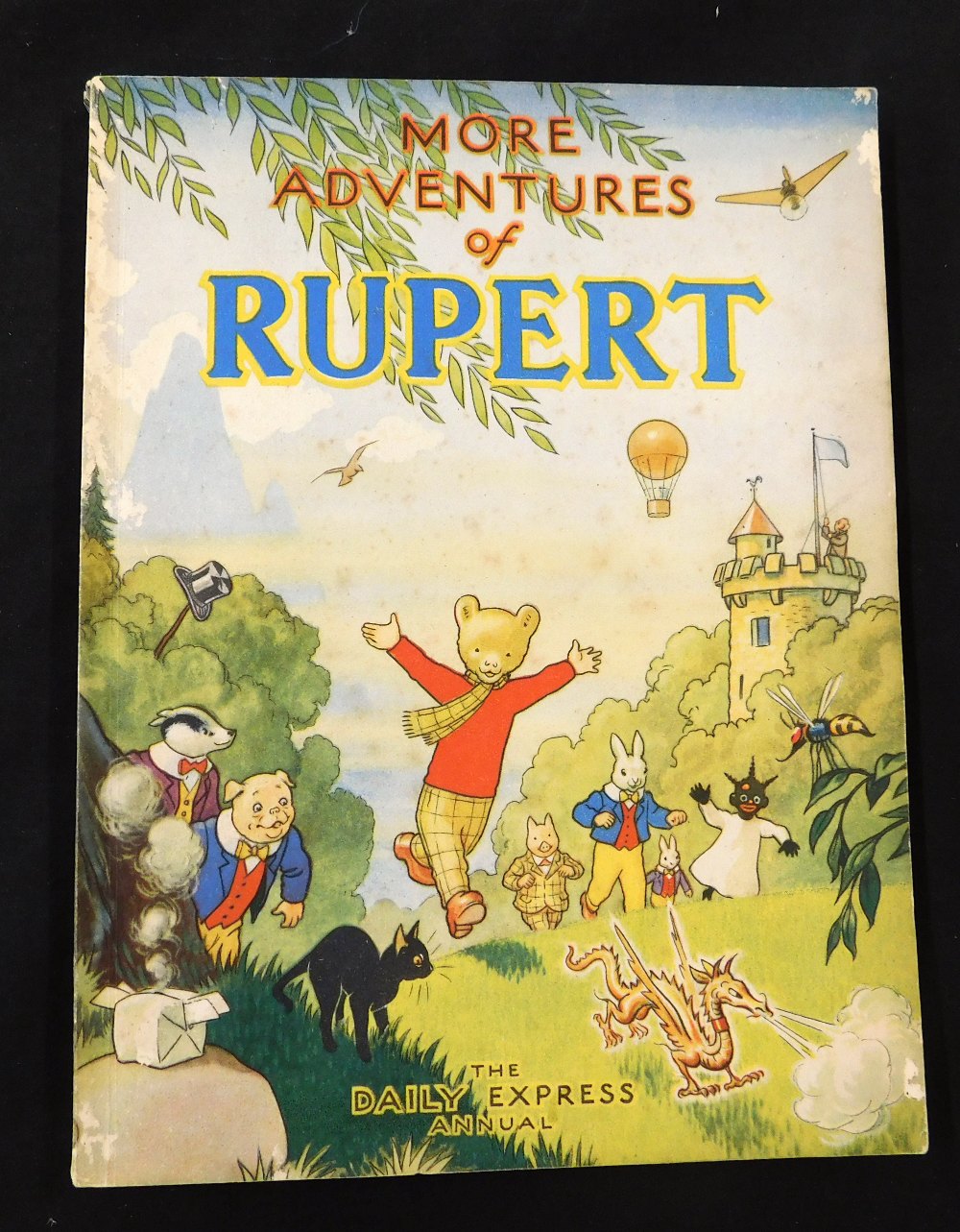 MORE ADVENTURES OF RUPERT, [1947], annual, price unclipped, inscription on "This book belongs to"