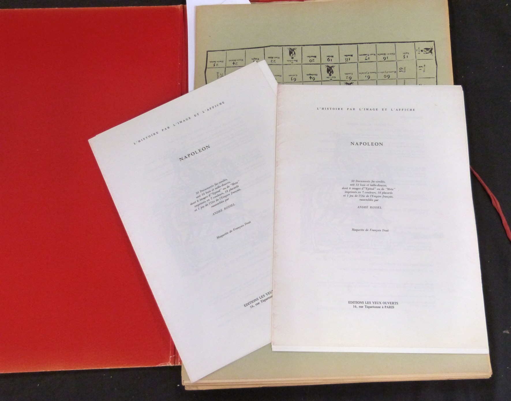 ANDRE ROSSEL: NAPOLEON, Paris, Editions les Yeux Ouverts, 1969, 1st edition, L'Histoire par L' - Image 2 of 7