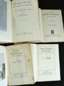 SIR EDWARD CHANDOS LEIGH: BAR, BAT AND BIT..., London, John Murray, 1913, 1st edition, 8 plates as