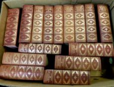 CHARLES DICKENS: WORKS, London, The Caxton Publishing Co, circa 1910, 15 vols, original calf gilt (