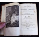 MARIA ELIZA KETELBY RUNDELL "A LADY": A NEW SYSTEM OF DOMESTIC COOKERY, London, John Murray, 1819,