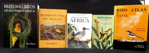 PHILLIP ALEXANDER CLANCY: THE BIRDS OF NATAL AND ZULULAND, Edinburgh and London, Oliver & Boyd,