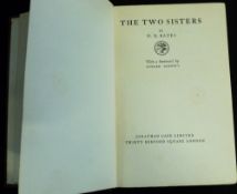 H E BATES: THE TWO SISTERS, London, Jonathan Cape, 1926, 1st edition, original cloth, spine gilt