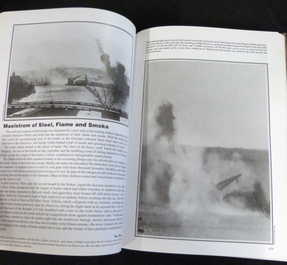 JOHN A MIZZI: MALTA AT WAR, Malta, Bieb Bieb Publications, 2001, 1st edition, 2 vols, 4to, - Image 3 of 7